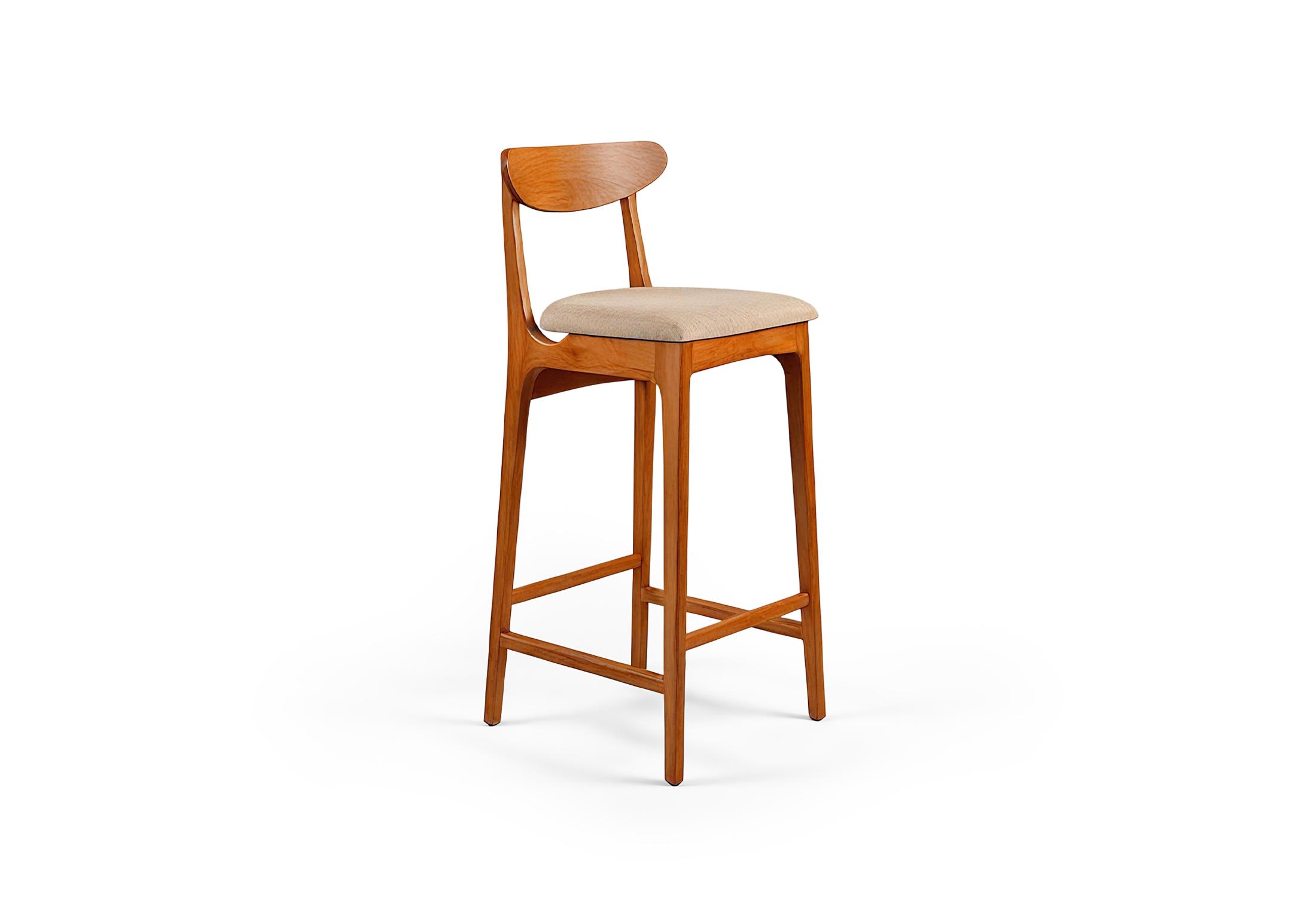 Tabu-Design-ST27-Aru-Stool-Dark-Wood-Beige-Fabric- (1)