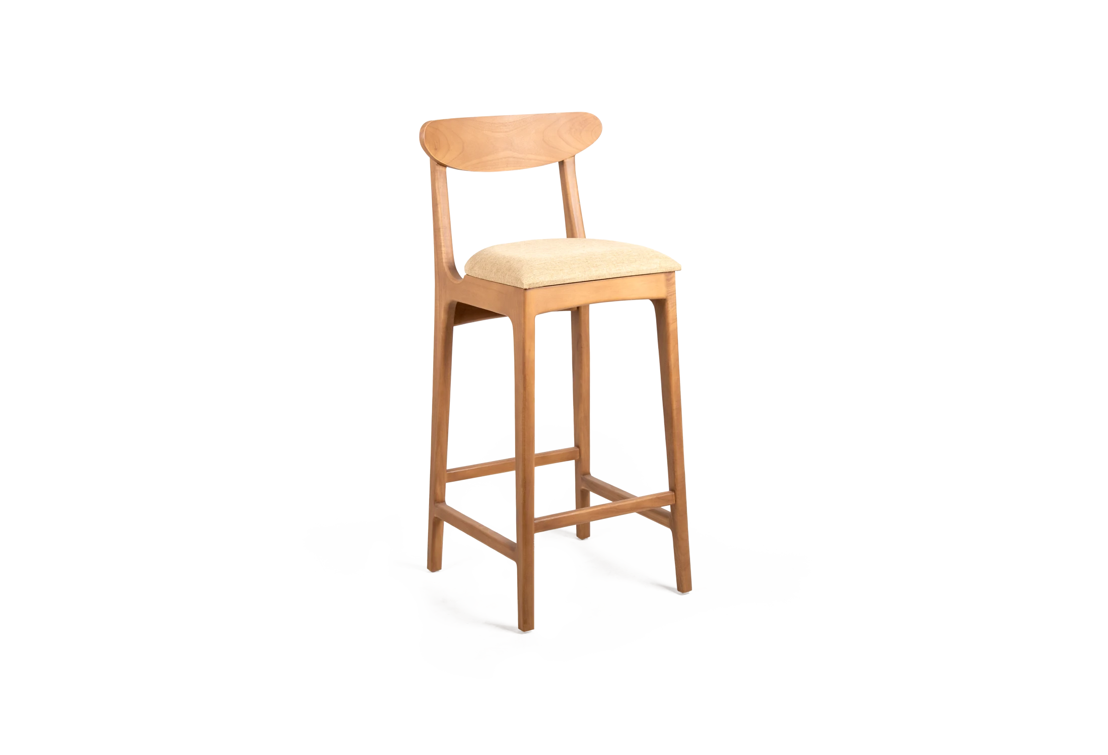 Tabu-Design-ST27-Aru-Stool-Wood-Beige-Fabric-1