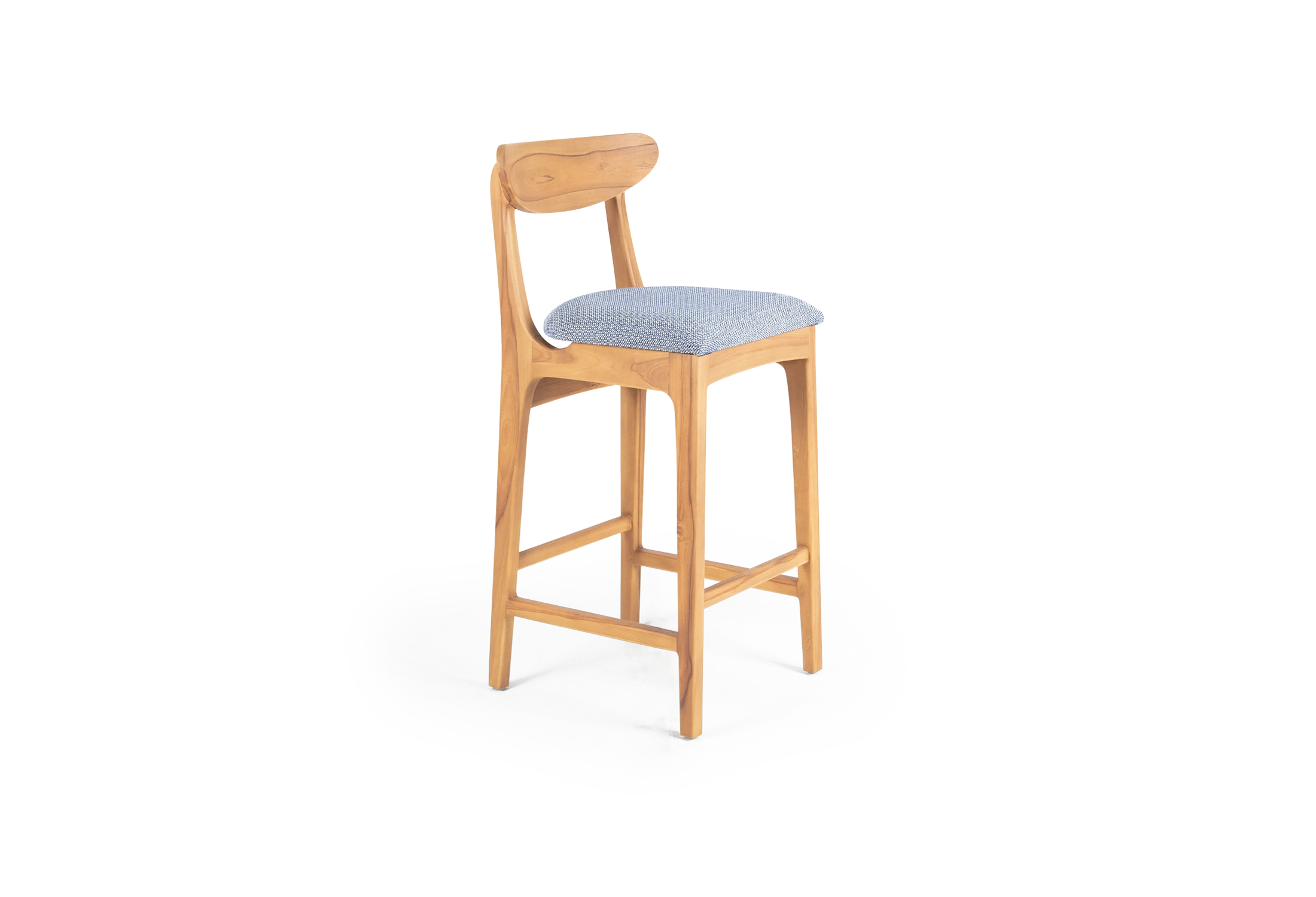 Tabu-Design-ST27-Aru-Stool-Wood-Blue-Fabric-1