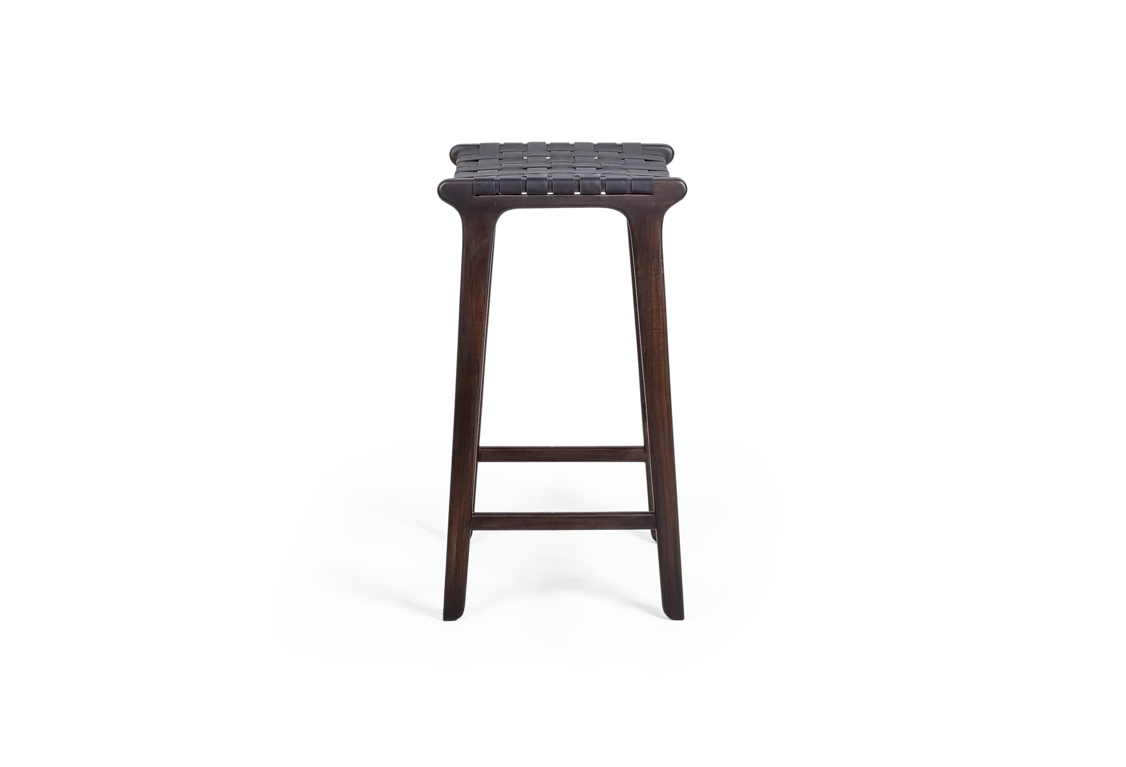 Tabu-Design-ST32-Soho-Bar-Stool-Dark-Wood-Black-Leather-2