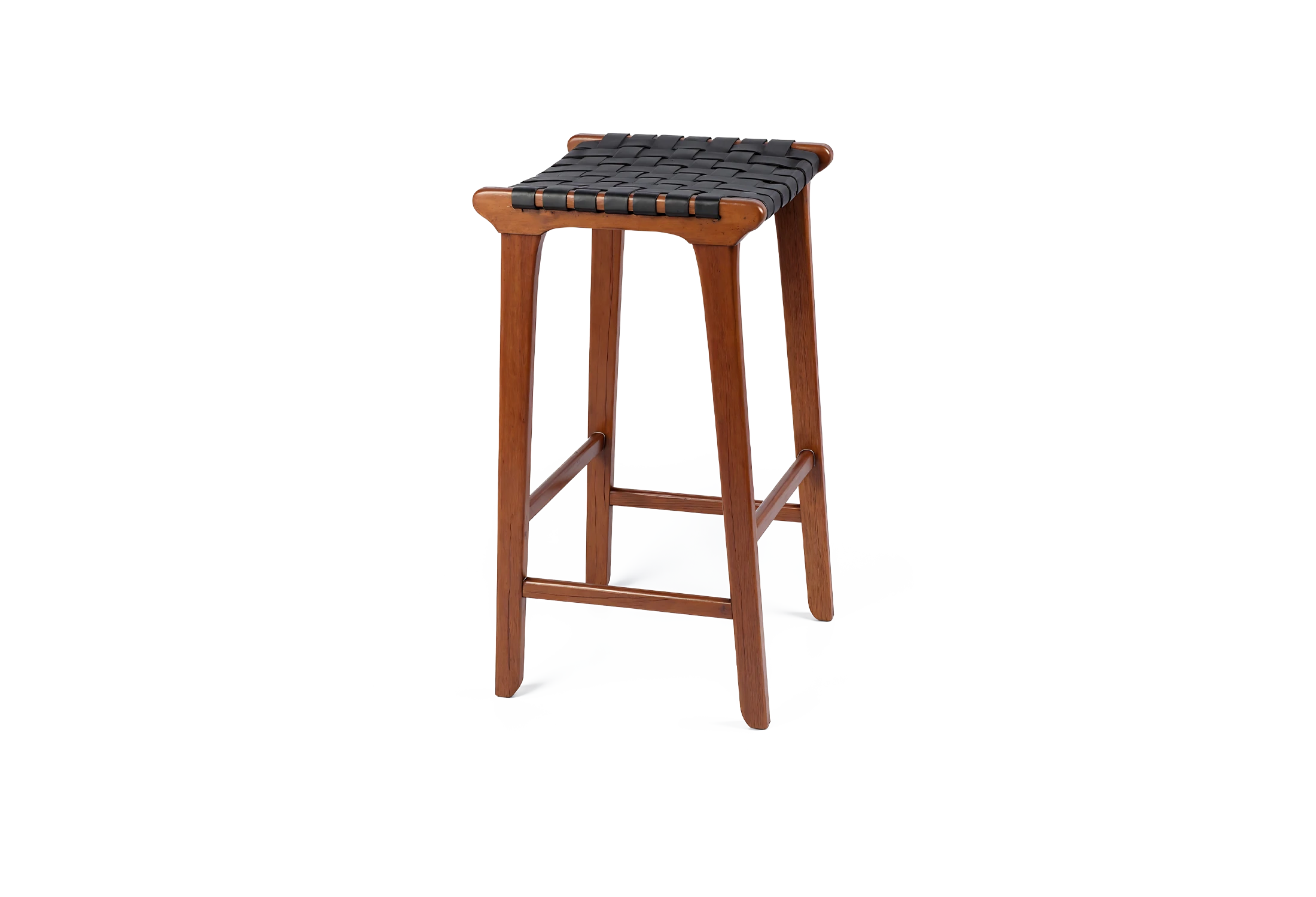 Tabu-Design-ST32-Soho-Bar-Stool-Wood-Black-Leather-2