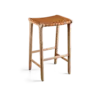 SOHO Bar Stool - Stool Wood Camel Leather
