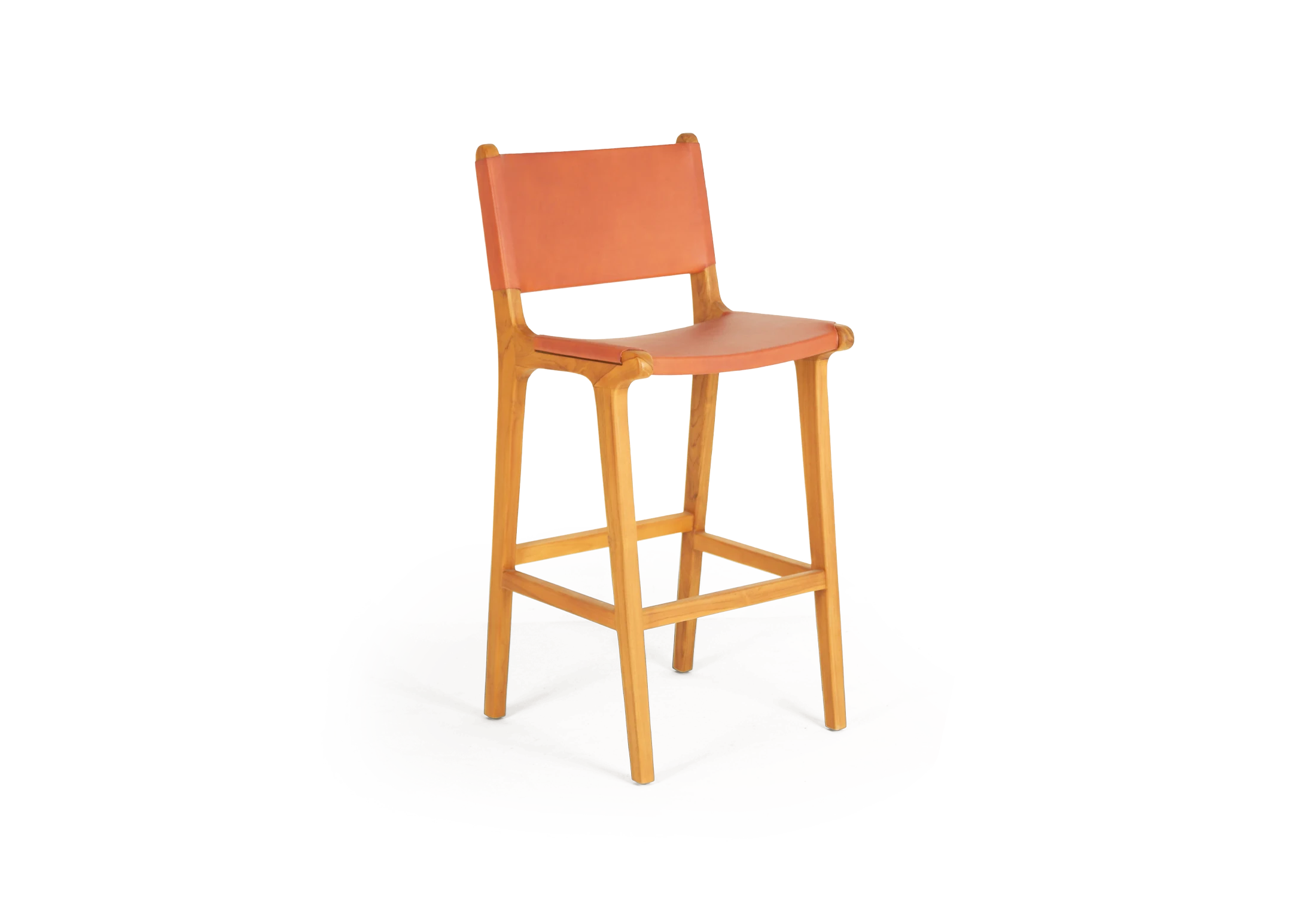 Tabu-Design-ST35-Bali-Bar-Stool-Wood-Orange-Leather-1