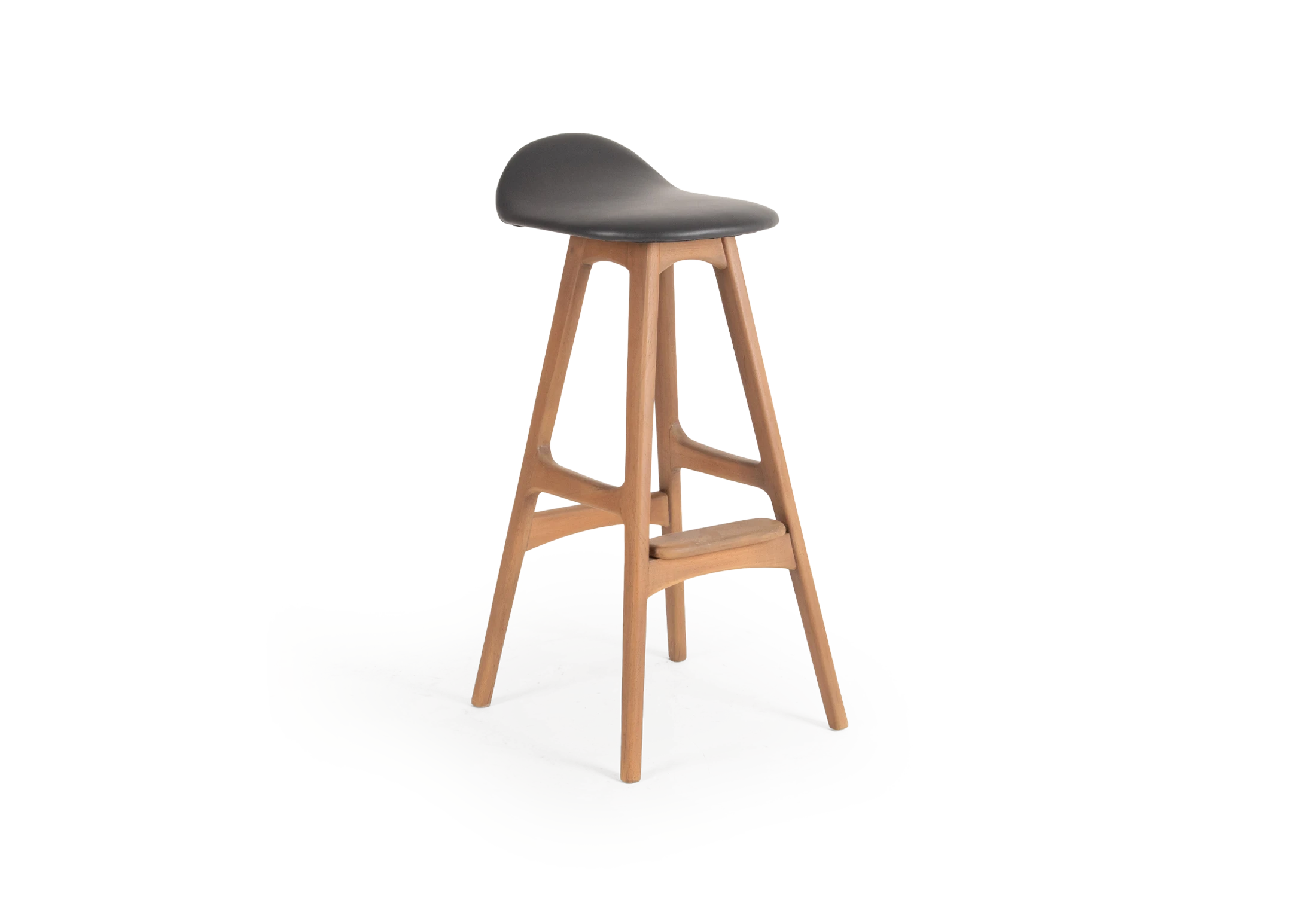 Tabu-Design-ST54-IZE-Bar-Stool-Teak-Black-Leather-1