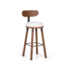 MERKAT Bar & Counter Stool - Dark Ivory