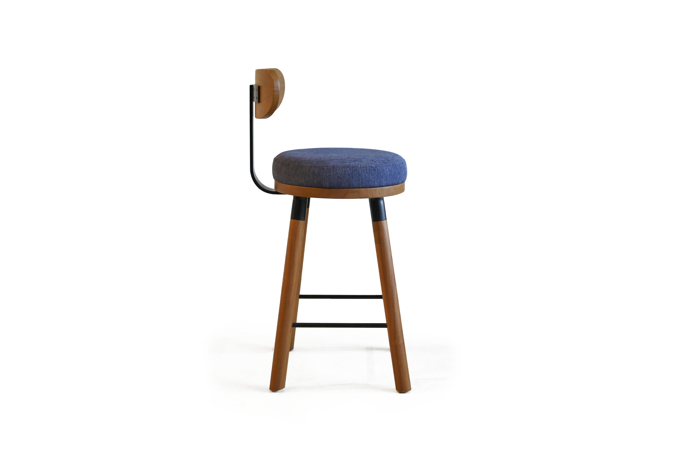 Tabu-Design-ST55-Merkat-Bar-Stool-Wood-Blue-Fabric-2