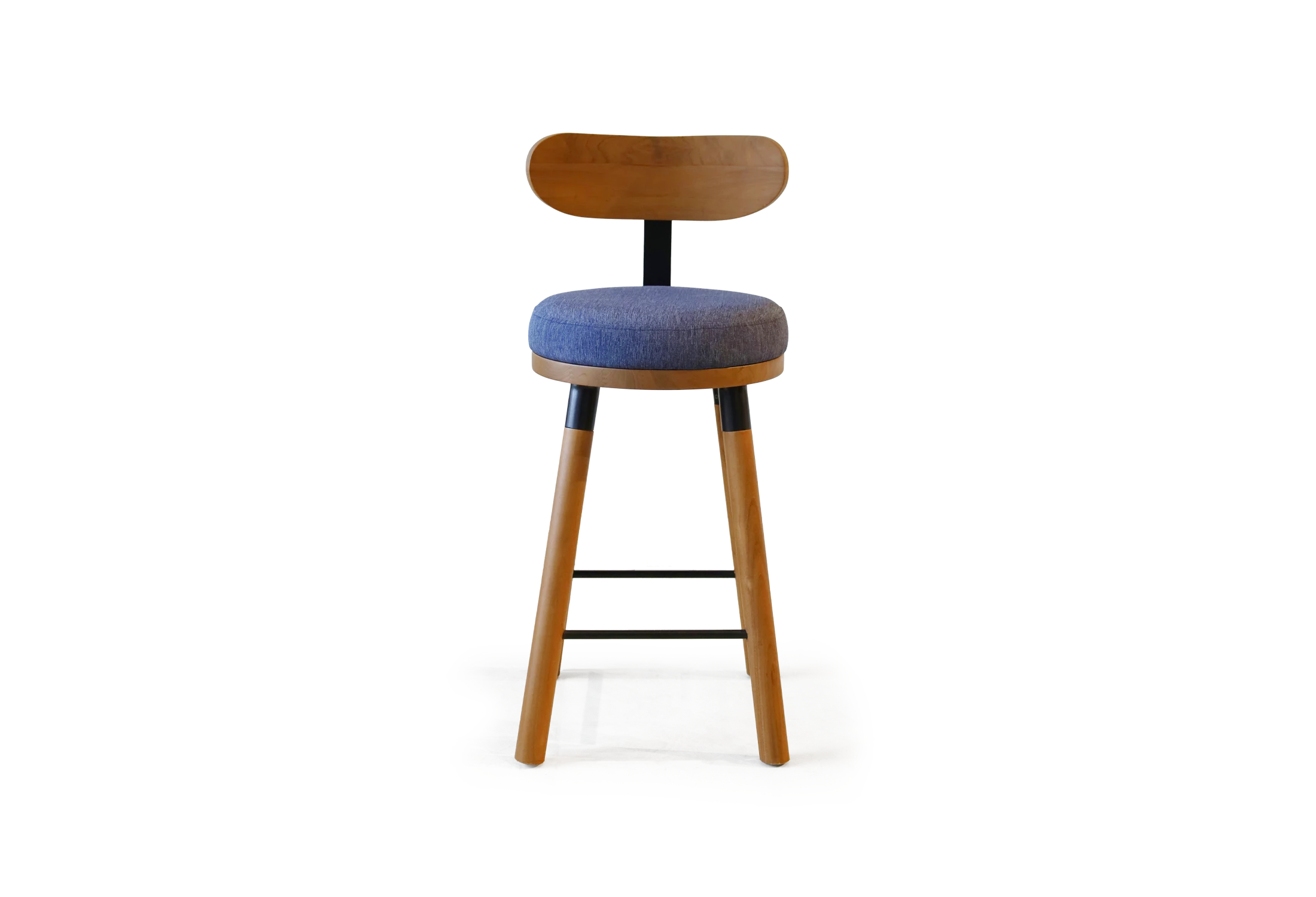 Tabu-Design-ST55-Merkat-Bar-Stool-Wood-Blue-Fabric-3