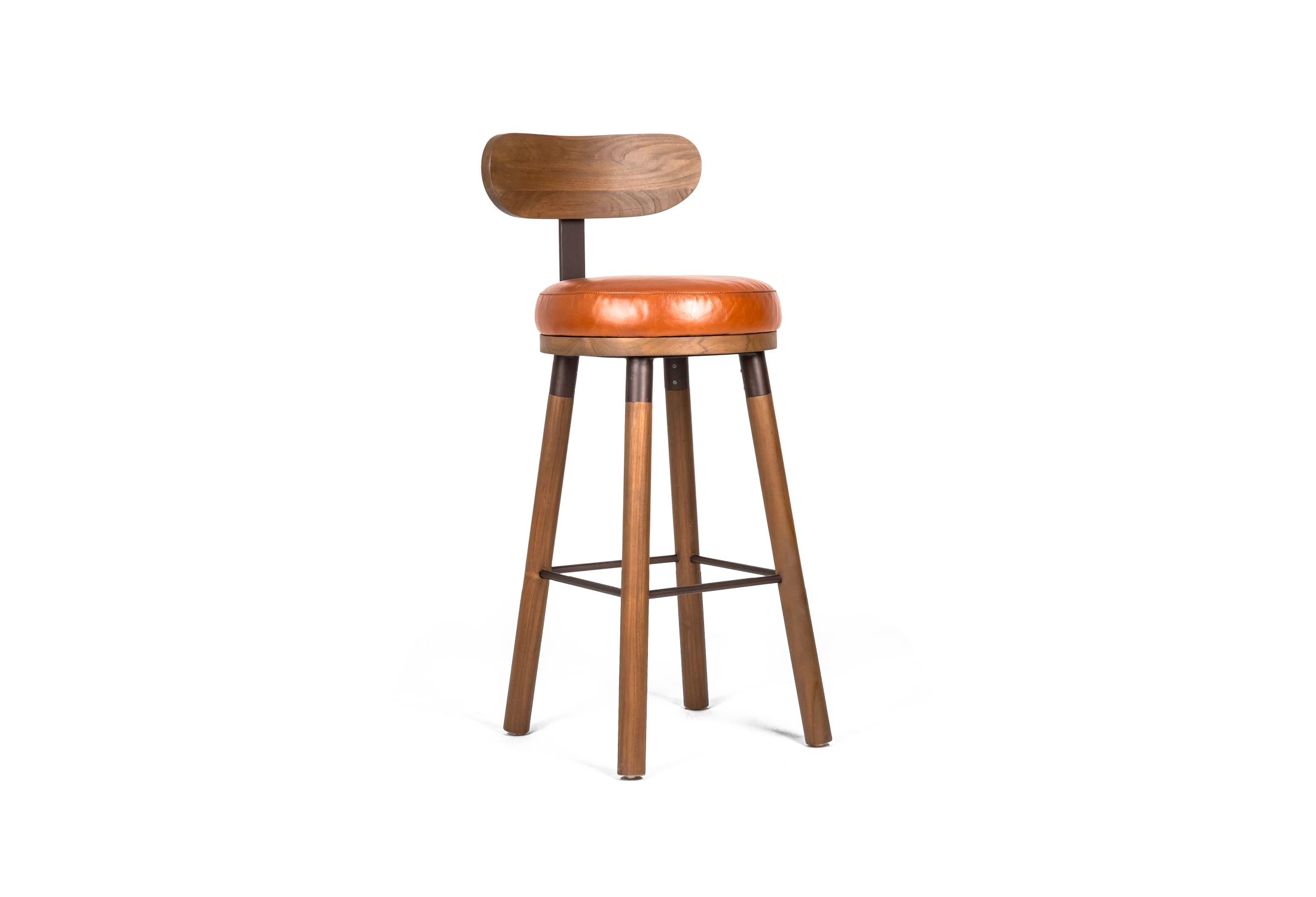 Tabu-Design-ST55-Merkat-Bar-Stool-Wood-Brown-Leather-1