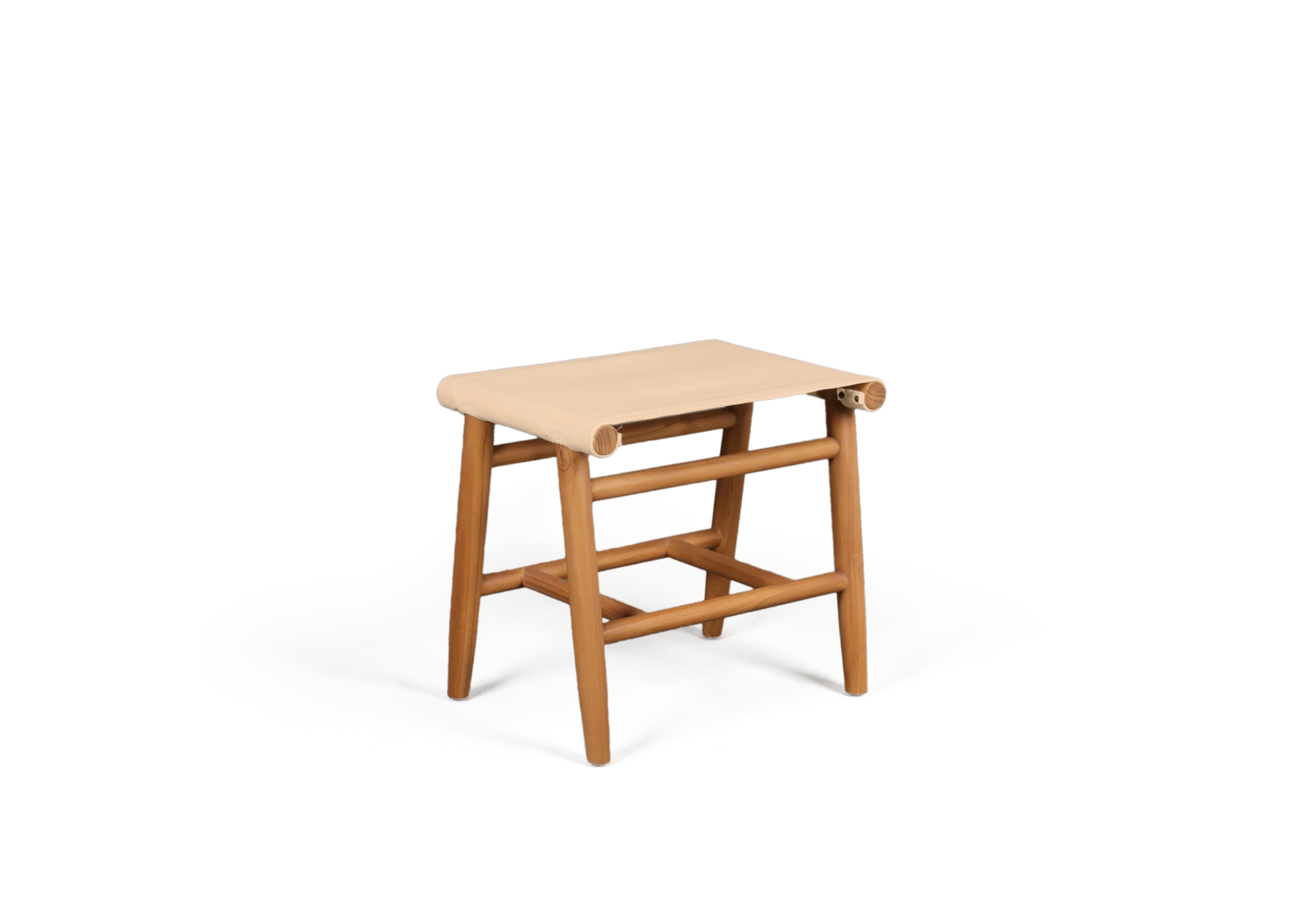 Tabu-Design-STL49-Pabs-Low-Stool-Teak-Cream-Fabric-1