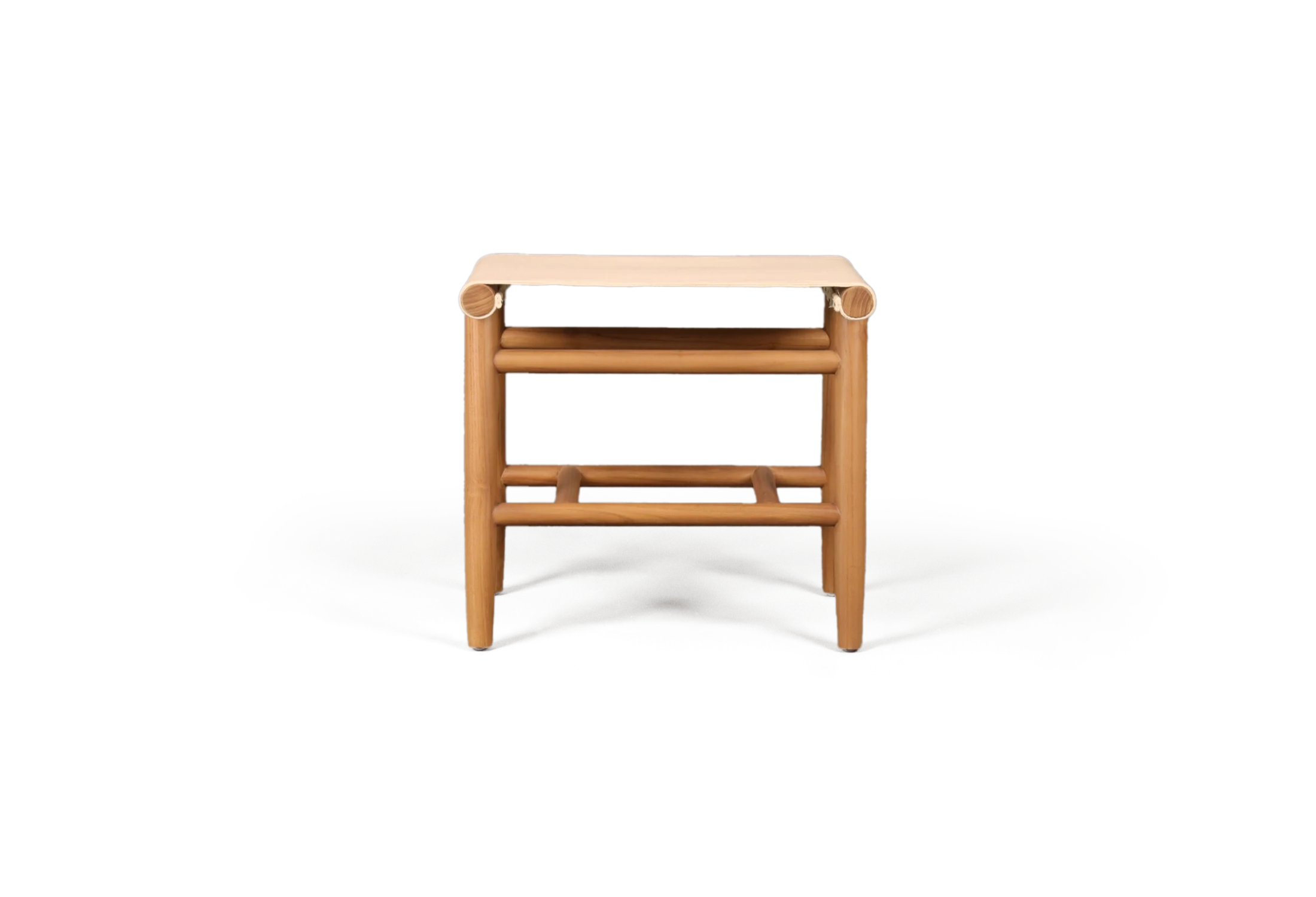 Tabu-Design-STL49-Pabs-Low-Stool-Teak-Cream-Fabric-3