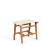 PABS Low Stool - White