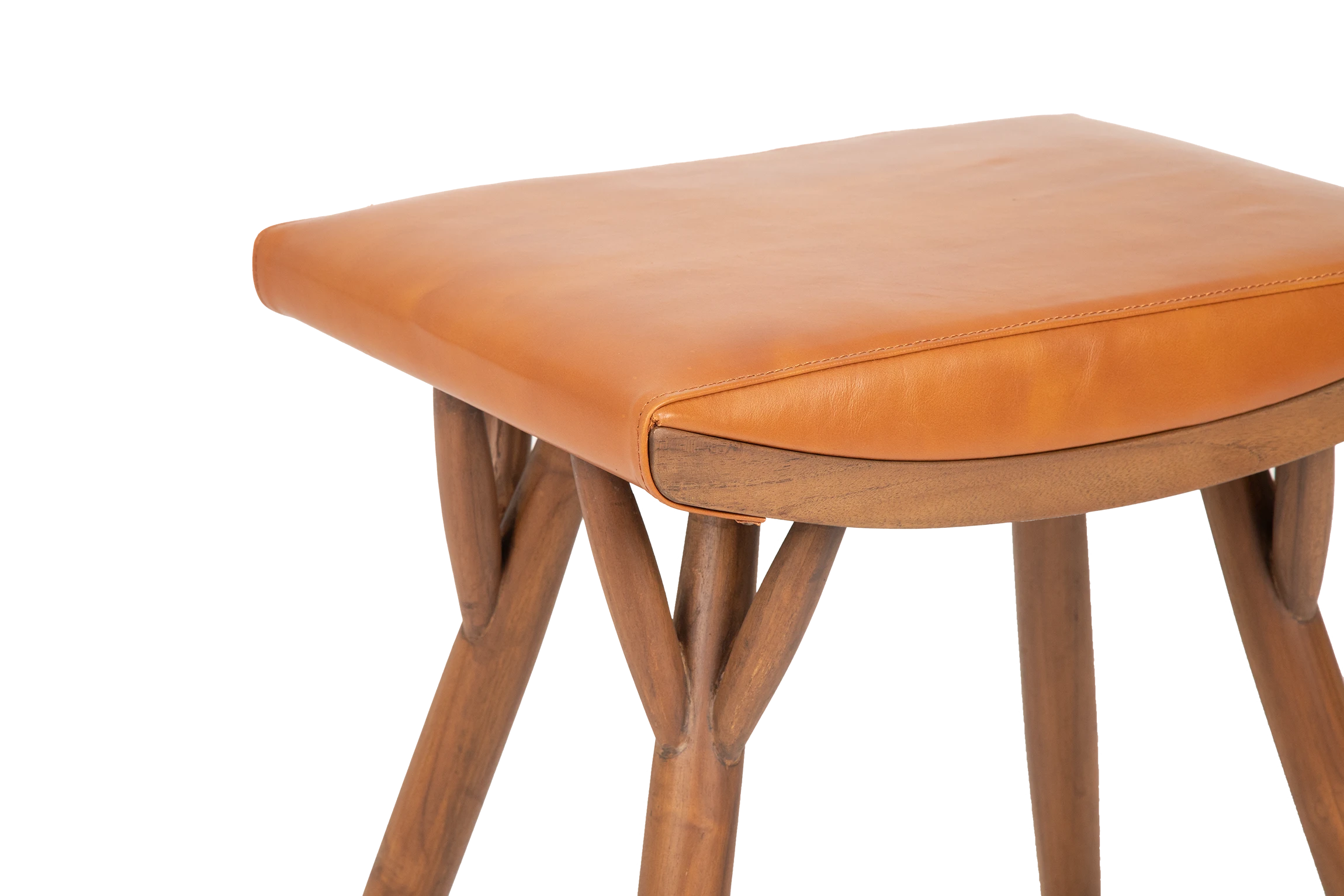 Tabu-Design-STL50-AD-Low-Stool-Teak-Brown-Leather-4