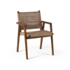 MANU Chair - Dark Teak Loom