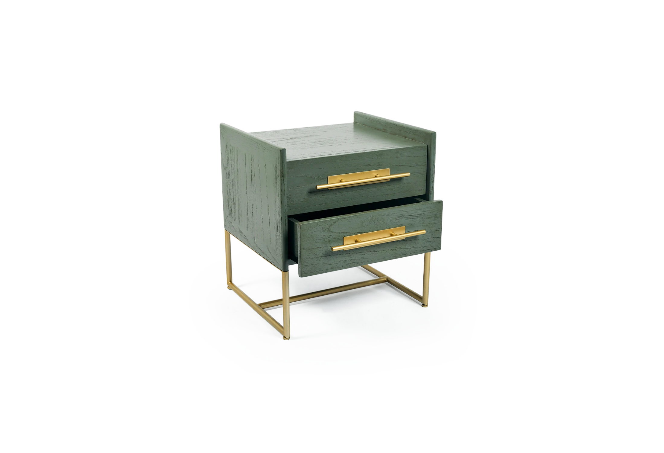 Tabu-Design-STA18B-Markus-Bedside-Table-Two-Drawers-Green-Wood-Brass-1