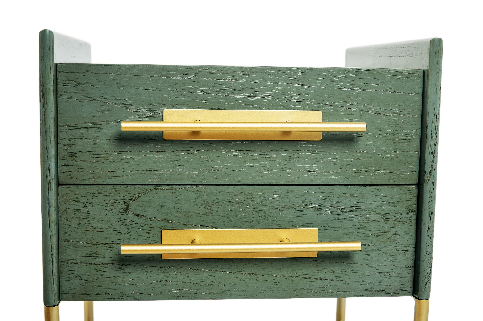 Tabu-Design-STA18B-Markus-Bedside-Table-Two-Drawers-Green-Wood-Brass-2