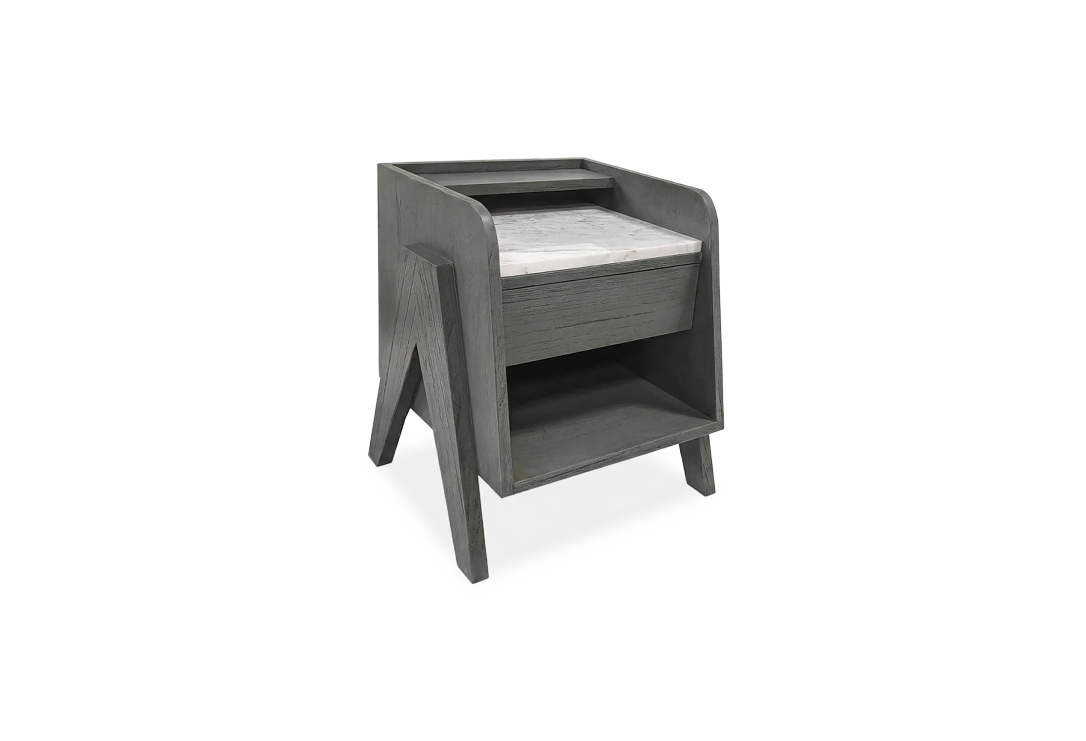 Tabu-Design-STA26-Romana-Bedside-Table-Grey-Wood-Marble-1