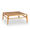 PERCY Coffee Table - Wood Rattan