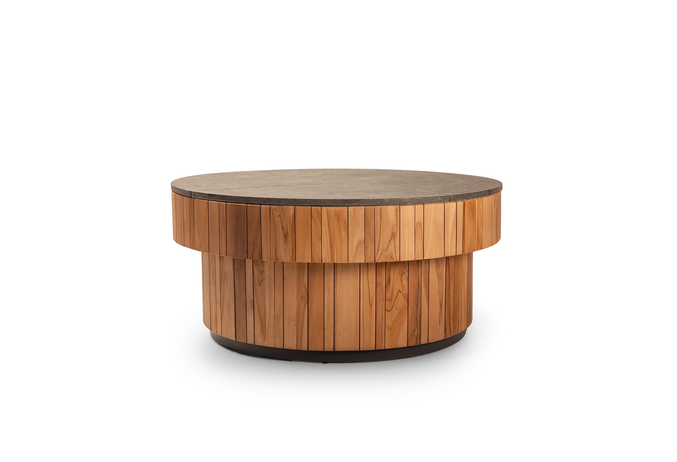 1-Tabu-Design-CT42-CORAL-Round-Coffee-Table-Teak-Stone-1