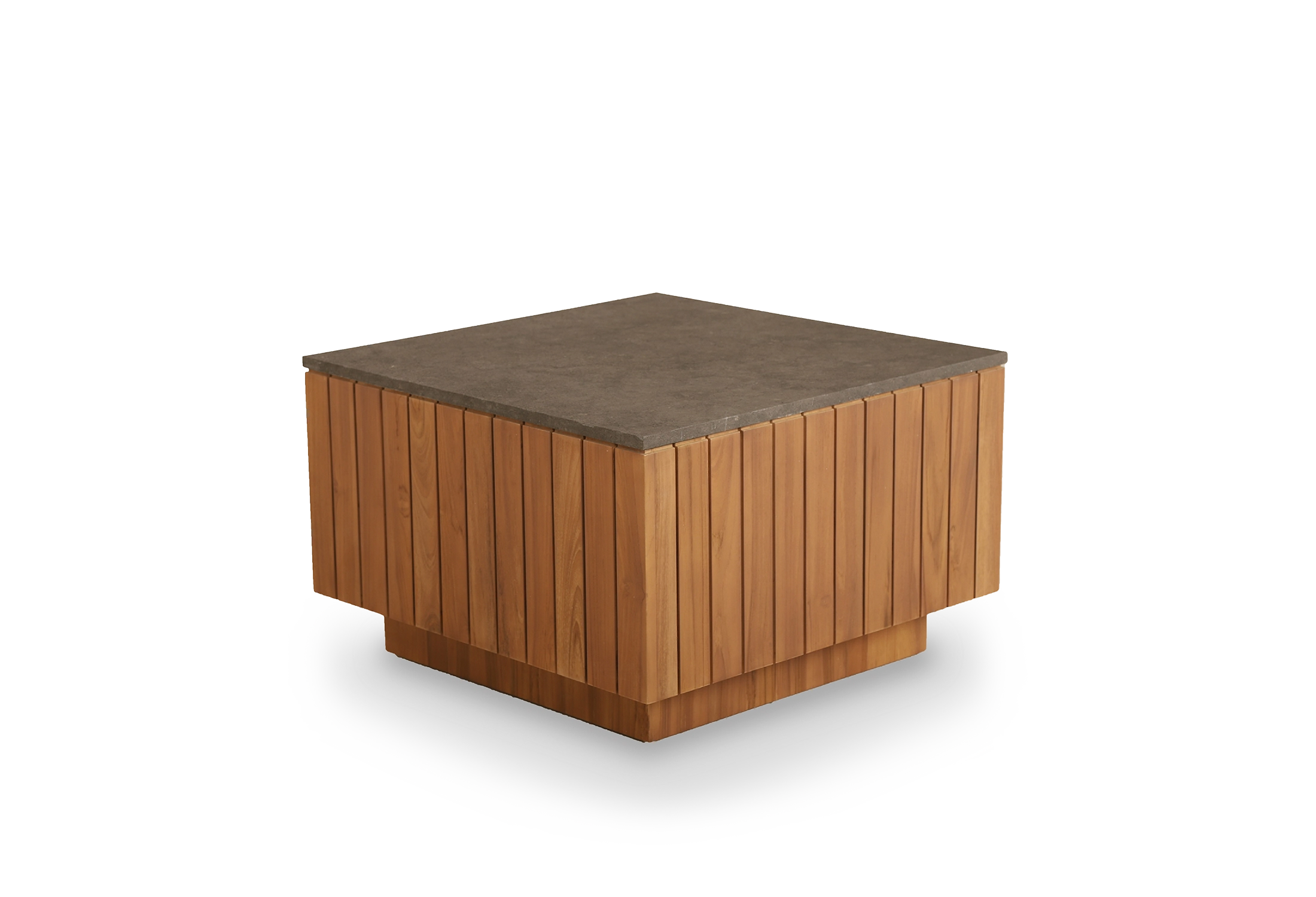 Tabu-Design-CT42-CORAL-Square-Coffee-Table-Teak-Stone-2