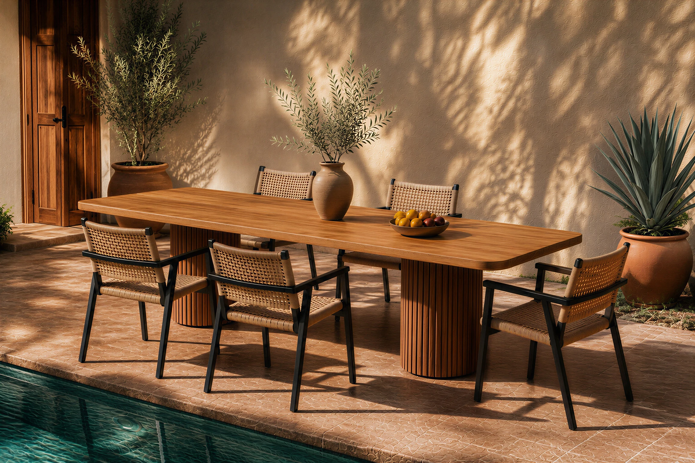Tabu-Design-DT48-Coral-Dining-table-teak-ambiance