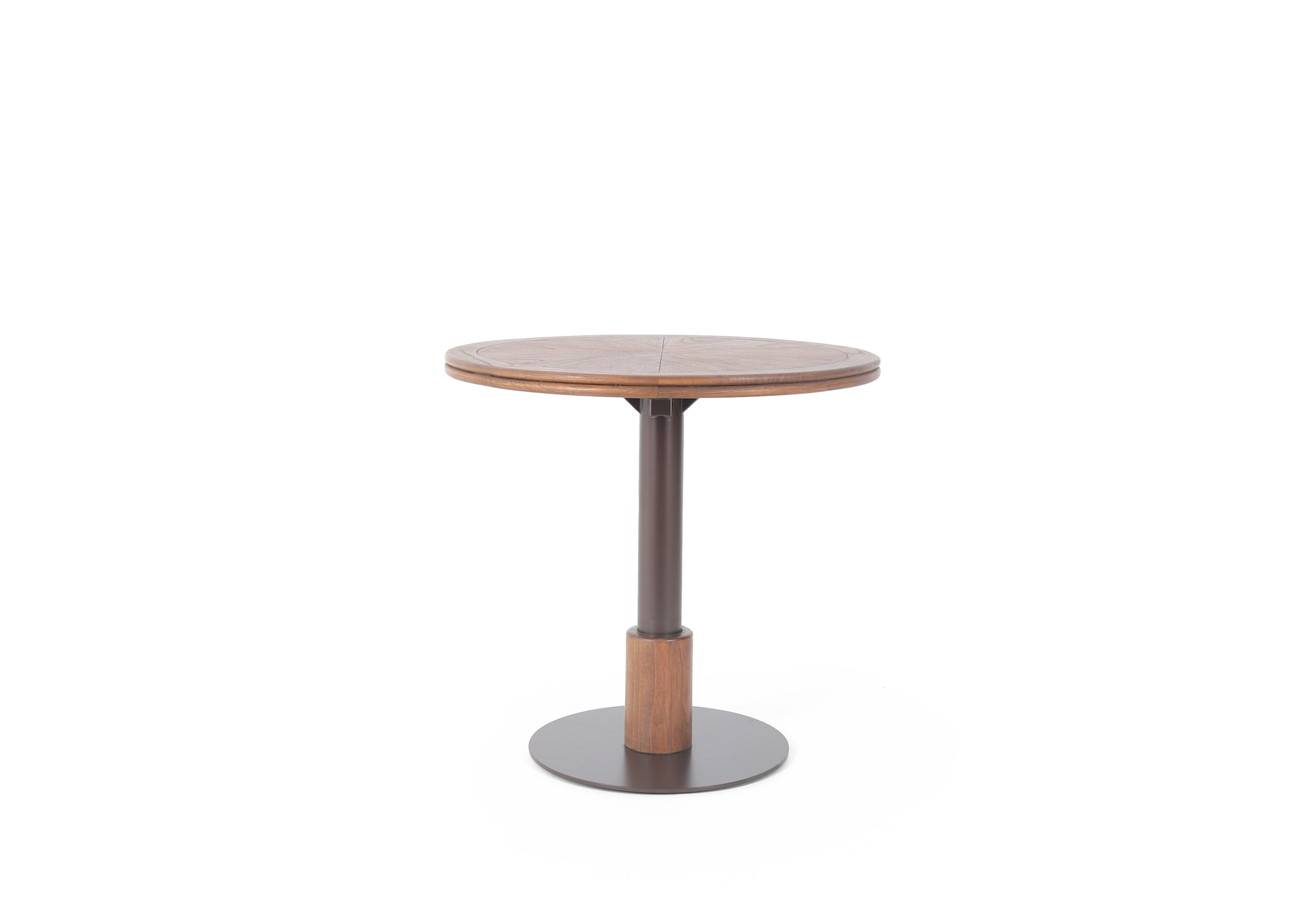 Timber Sizes Table JIAK Square Restaurant Table | Oak & Metal | Tabú Design